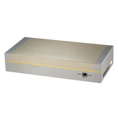 Permanent magnetbord 150x300 mm för slipning med hållkraft max. 100 N/cm² och polhöjd 0,5+1,5 mm